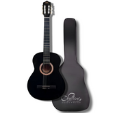Guitarra Clásica Sevillana 39” Negro con Alma + Funda 8448
