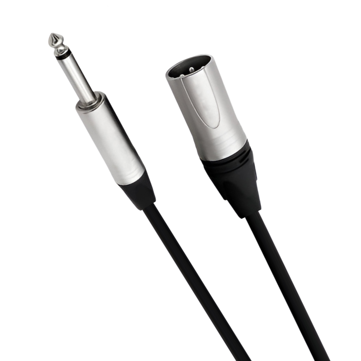 Cable de Audio XLR Macho a Jack 6,3mm Profesional 10 Metros