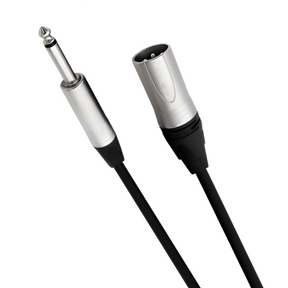 Cable de Audio XLR Macho a Jack 6,3mm Profesional 10 Metros