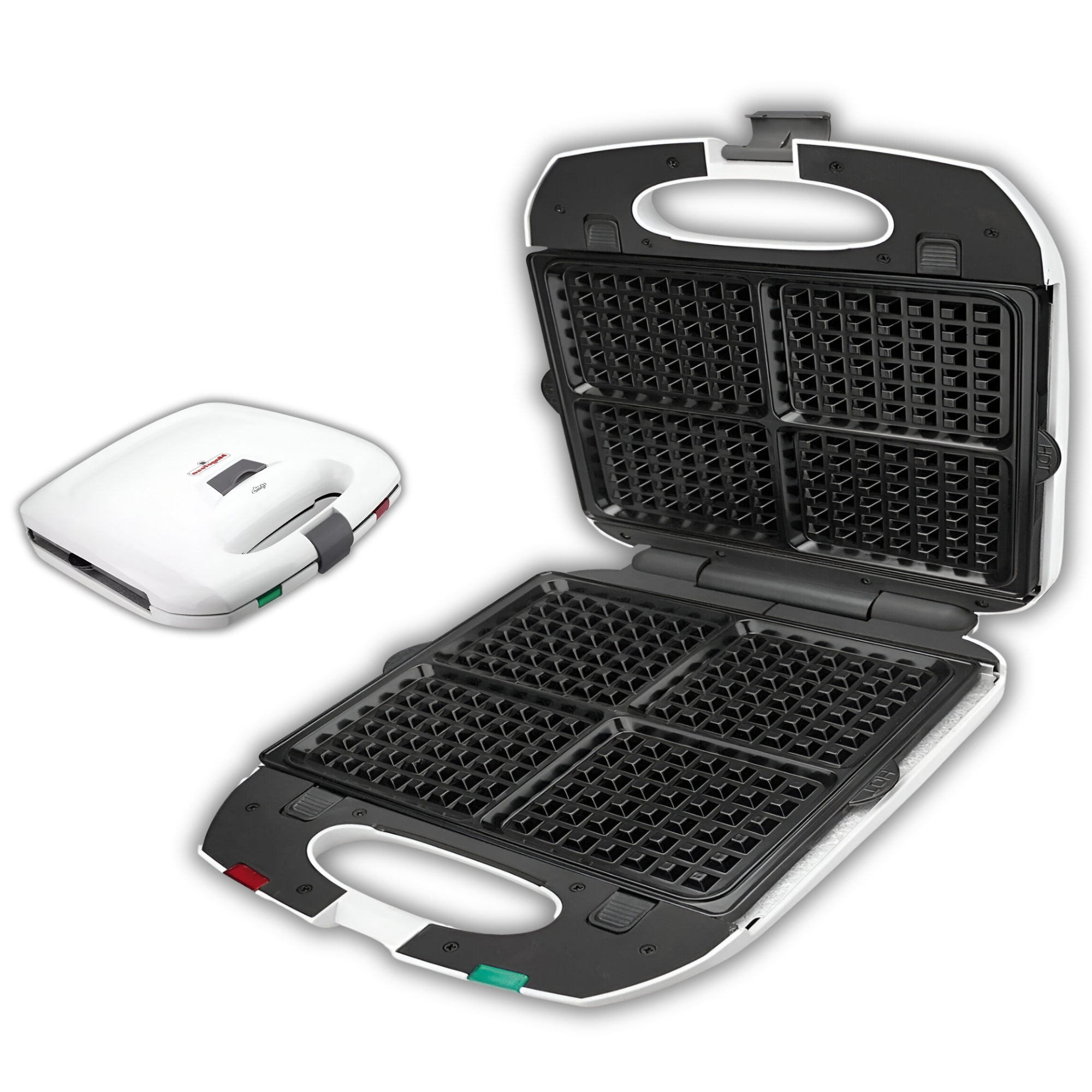 Waflera Cuadruple Magefesa MGF8212 White 1200W