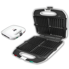 Waflera Cuadruple Magefesa MGF8212 White 1200W