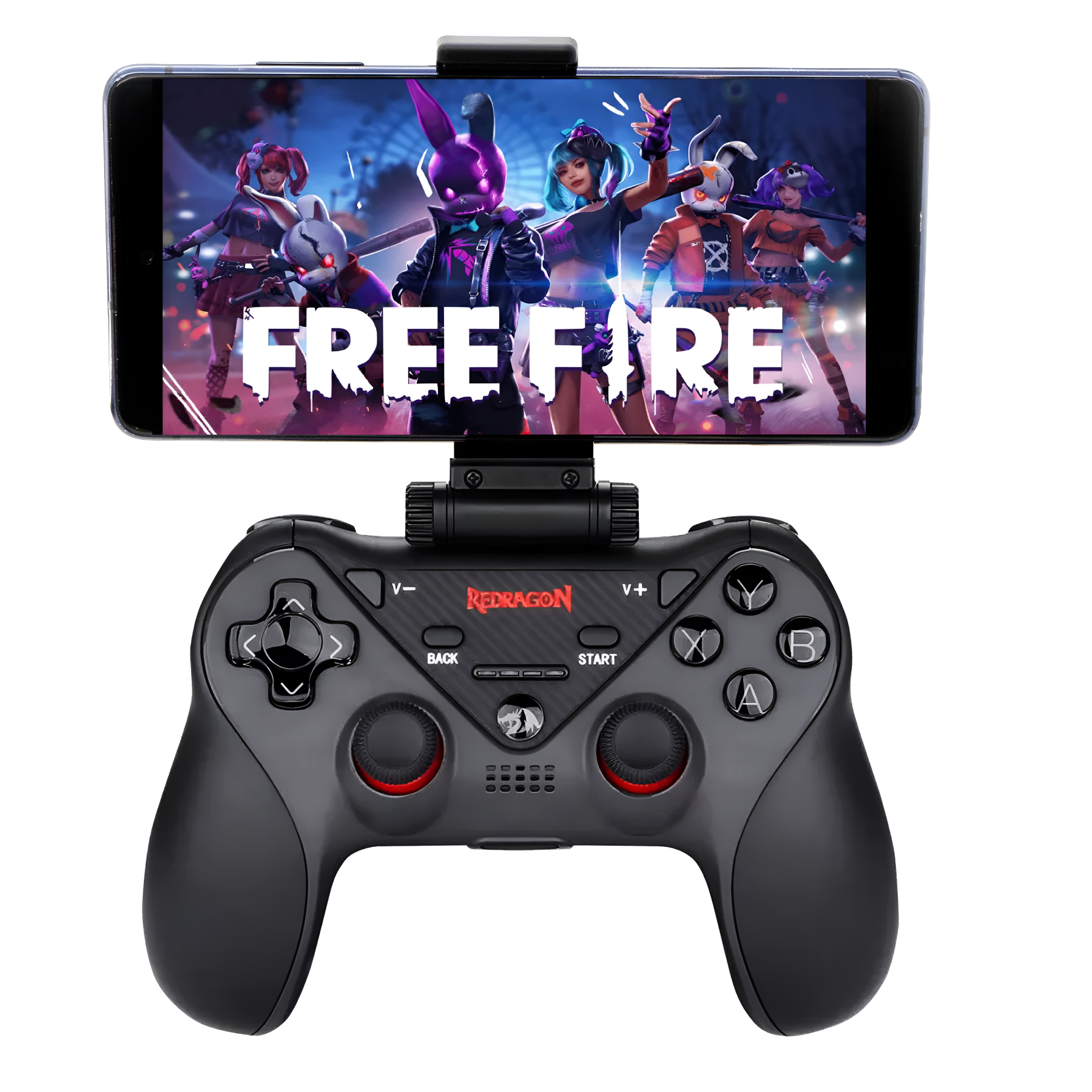 Gamepad Inalámbrico Redragon G812 Bluetooth Multiplataformas