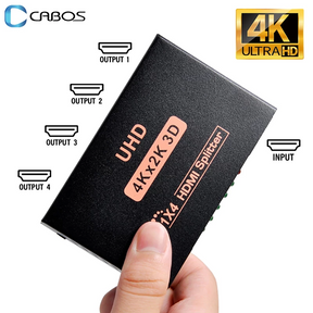 Spliter HDMI 4K 3D High Speed Pro de 4 Salidas Sin LAG HD04