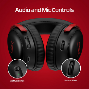 Audífonos HyperX Cloud III Legendary Sound Wireless RED