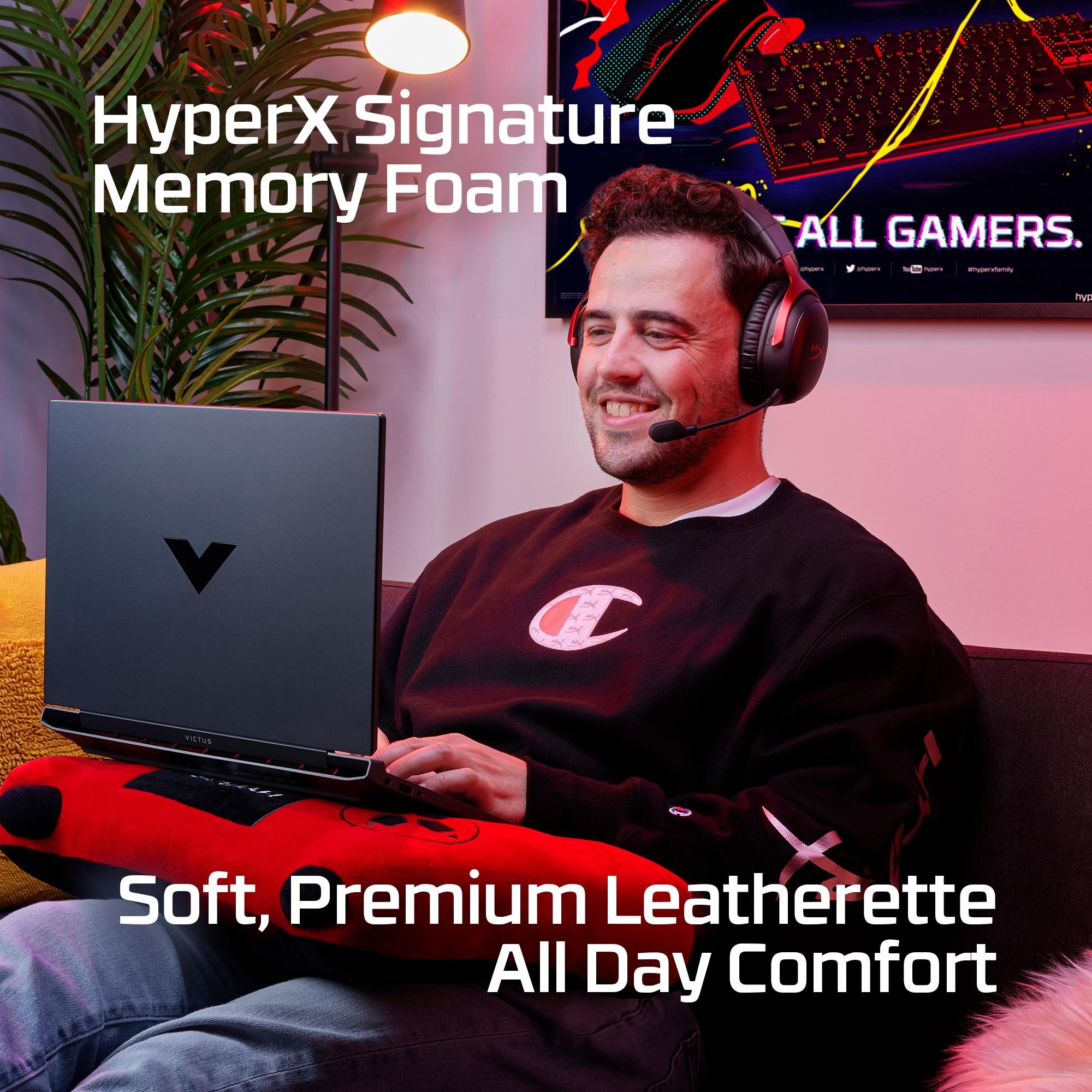 Audífonos HyperX Cloud III Legendary Sound Wireless RED