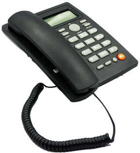 Teléfono De Red Fija Uniden Con Manos Libre Sobre Mesa 7413