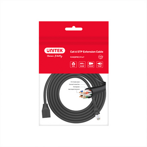 Extensor de Cable de Red CAT6 Macho a Hembra 3M 1000Mbps