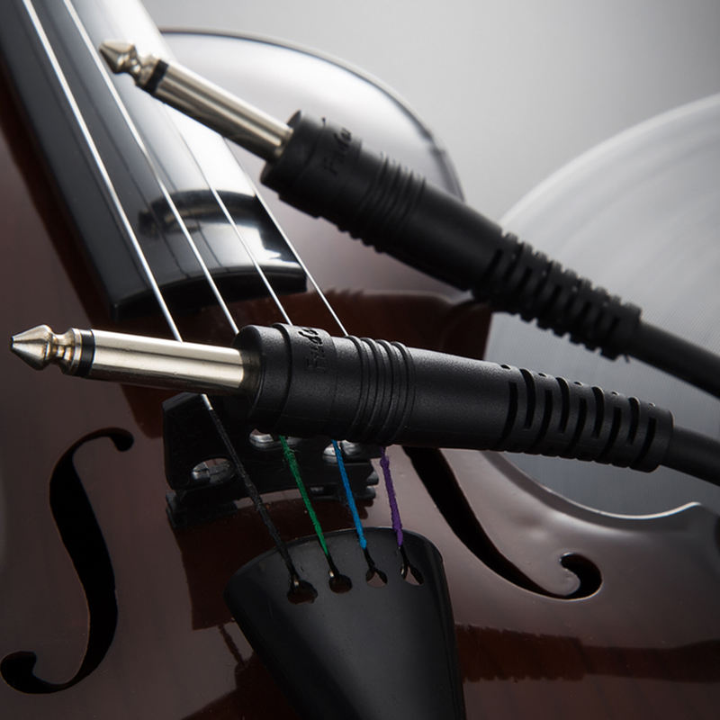 Cable De Audio 1x1 de 6.3mm a 6.3mm Macho de 3 Metros GC163