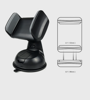 Soporte de Auto para Tablero y Parabrisas Tecmaster PH50 Pro