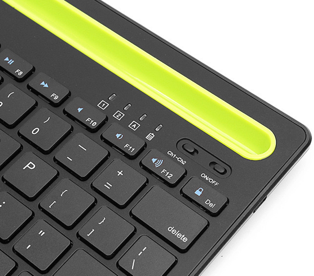 Teclado Inalámbrico Bluetooth Multi Plataformas Recargable