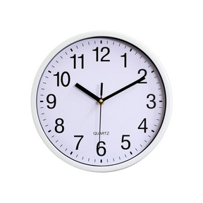 Reloj de Pared XL 30cm de 3 Agujas con Movimiento de Quarzo