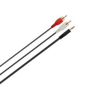 Cable De Audio (2X1) Jack 3.5mm a RCA 3 MT Ulink Deluxe Line
