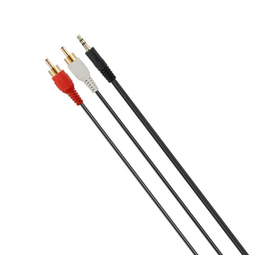 Cable De Audio (2X1) Jack 3.5mm a RCA 3 MT Ulink Deluxe Line