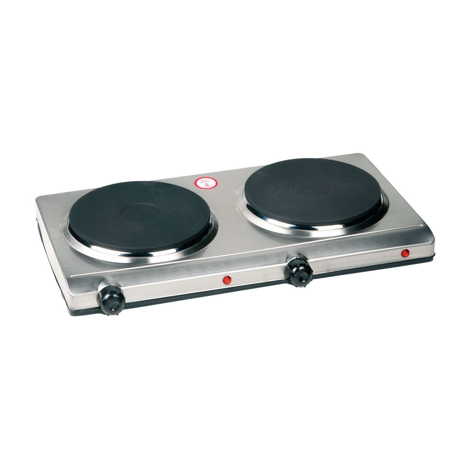 Cocina Encimera Eléctrica Magefesa MGF8022 Dinamic Inox Dual