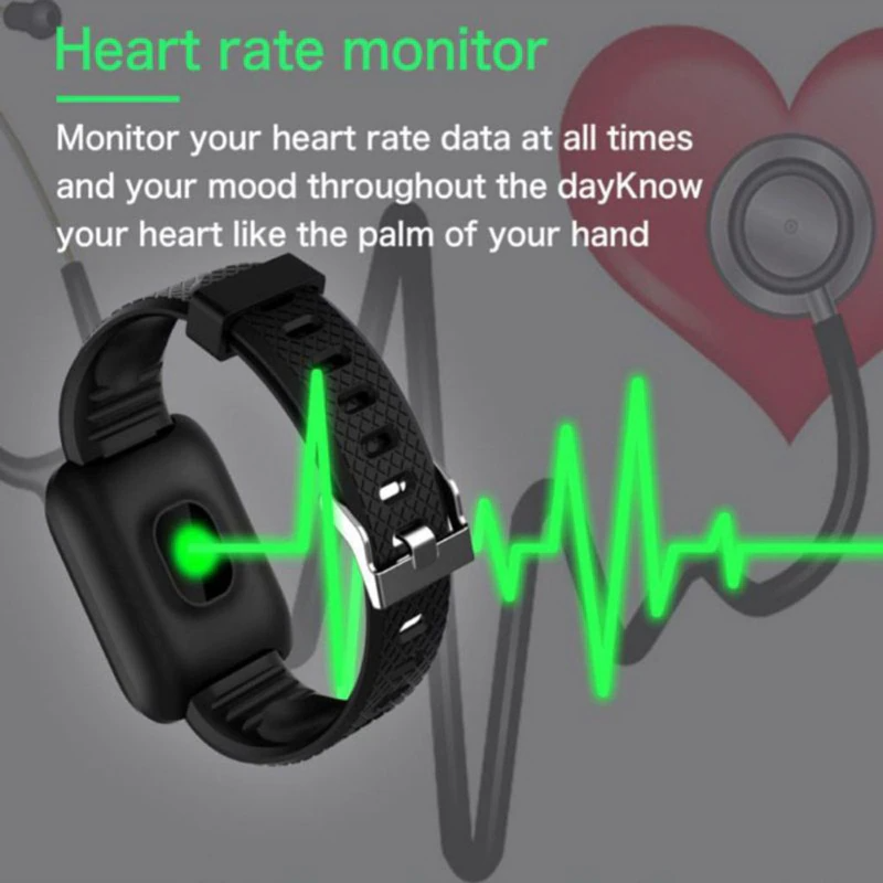 Smartwatch Touch Deportivo Multi Funciones Deportivas Rojo