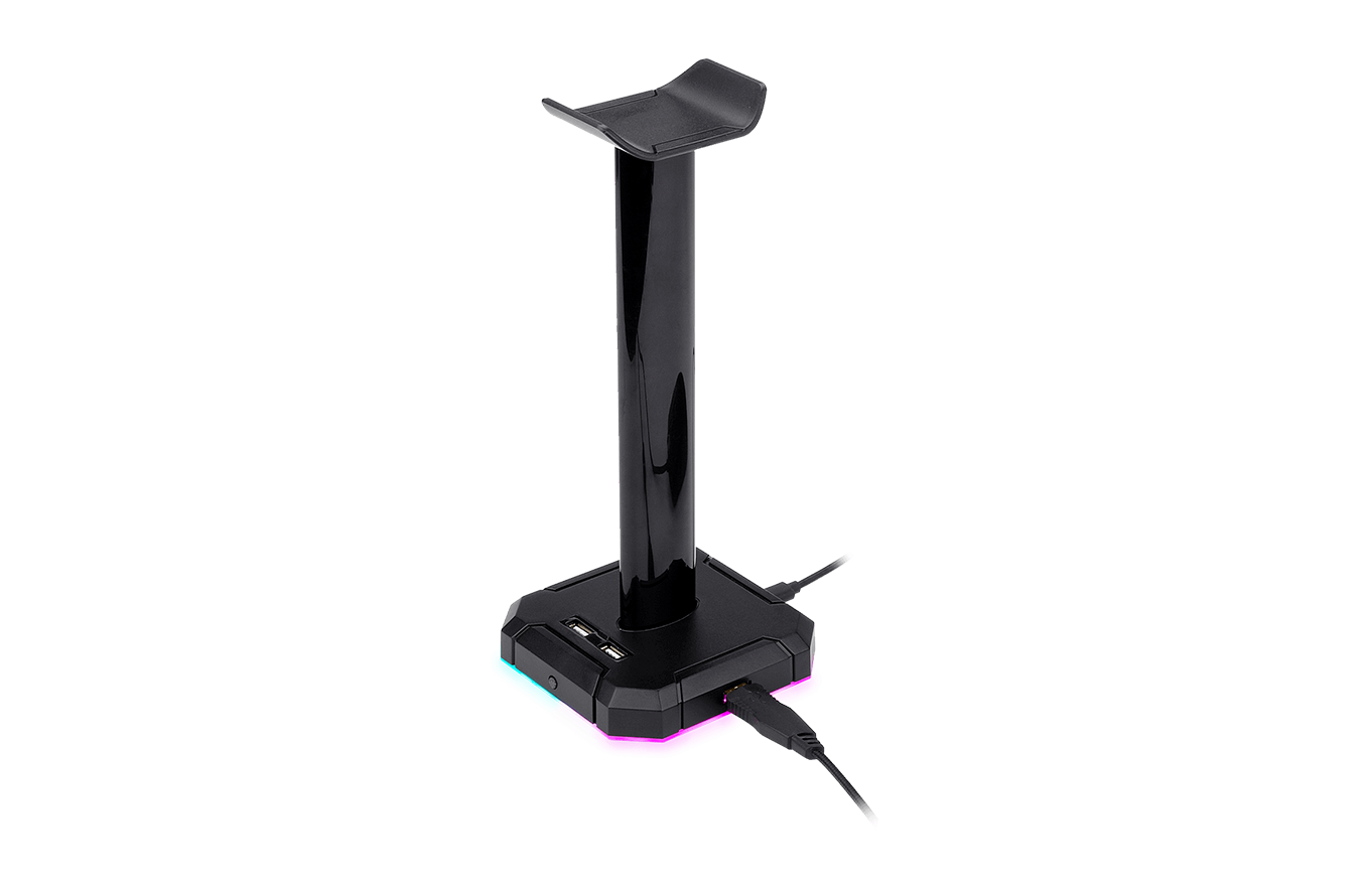 Soporte para Audífonos Redragon Scepter con Hub Usb FULL RGB