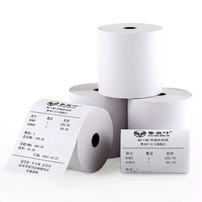 Rollo Térmico 80X80mm (Pack 10 Unidades) Premium Quality 59G