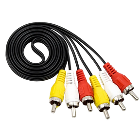 Cable De Audio y Video (3x3) RCA/RCA 1.8MT Ulink Deluxe Line