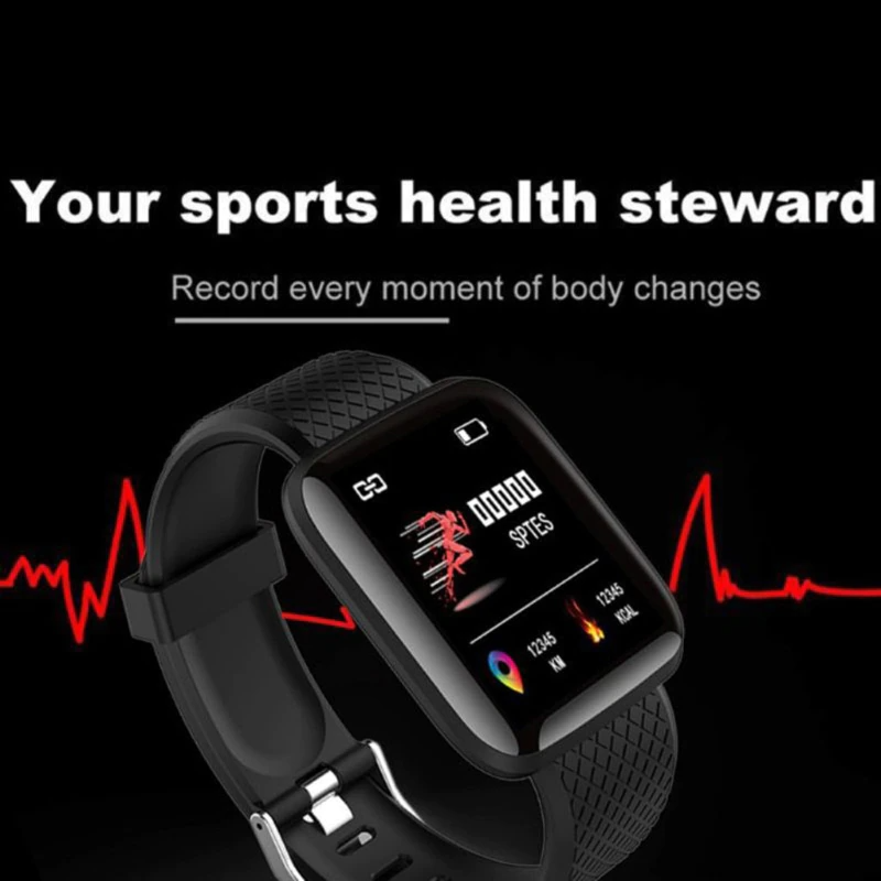 Smartwatch Touch Deportivo Multi Funciones Deportivas Rojo