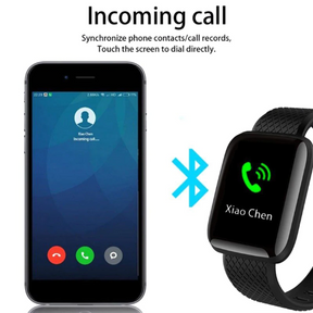 Smartwatch Touch Deportivo Multi Funciones Deportivas Rojo