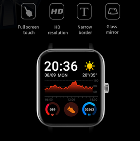 SmartWatch Deportivo WaterProof Touch Healt Tracker BT L126