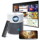 Proyector Funfoox Torre MS Miracast FHD 250” LED 4500Lm Wifi