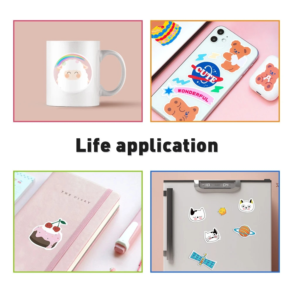 Papel Fotográfico Autoadhesivo 120g Premium A4 Pack 100 Hoja