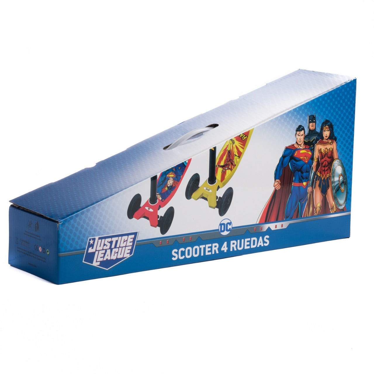 Scooter Infantil Reforzado Mujer Maravilla DC Comics 4 Rueda