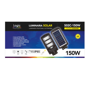 Luminaria Solar Pública con Soporte - High Light LED 150W