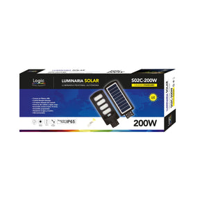 Luminaria Solar Pública con Soporte - High Light LED 200W