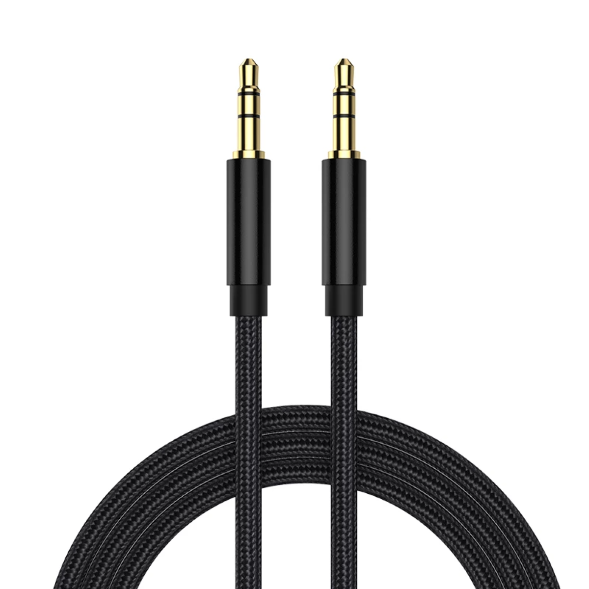 Cable De Audio Premium 1x1 Acordonado con Textil 1.8m HiFI