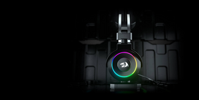 Audifonos USB Redragon Lamia Black Audio 7.1 Con Soporte