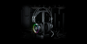 Audifonos USB Redragon Lamia Black Audio 7.1 Con Soporte