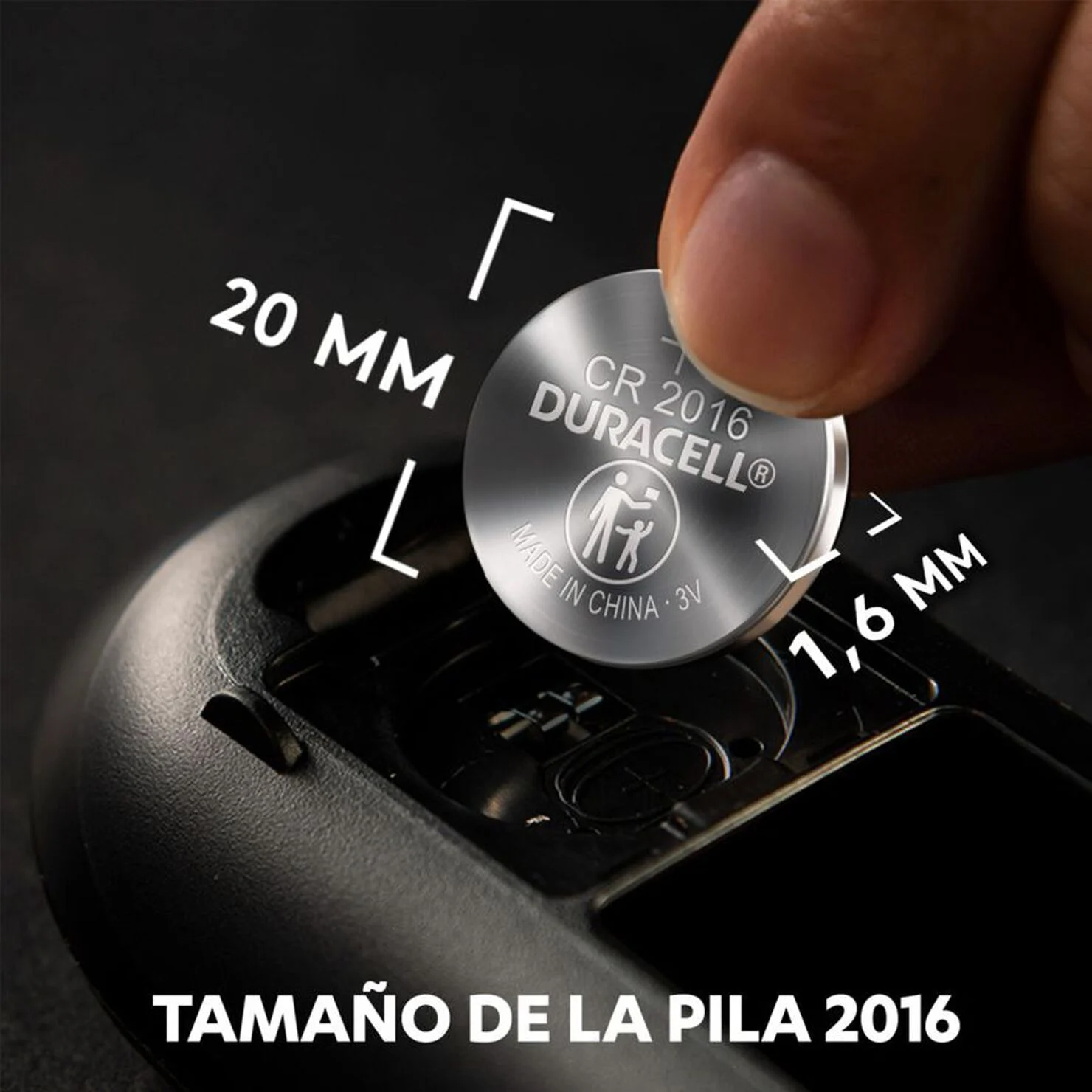 Pila Duracell Especial 2016  3V Larga Duración