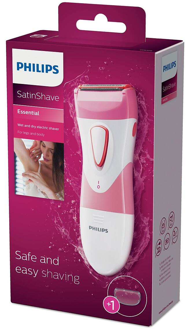 Afeitadora Eléctrica de Mujer Phlips SatinShave HP6306