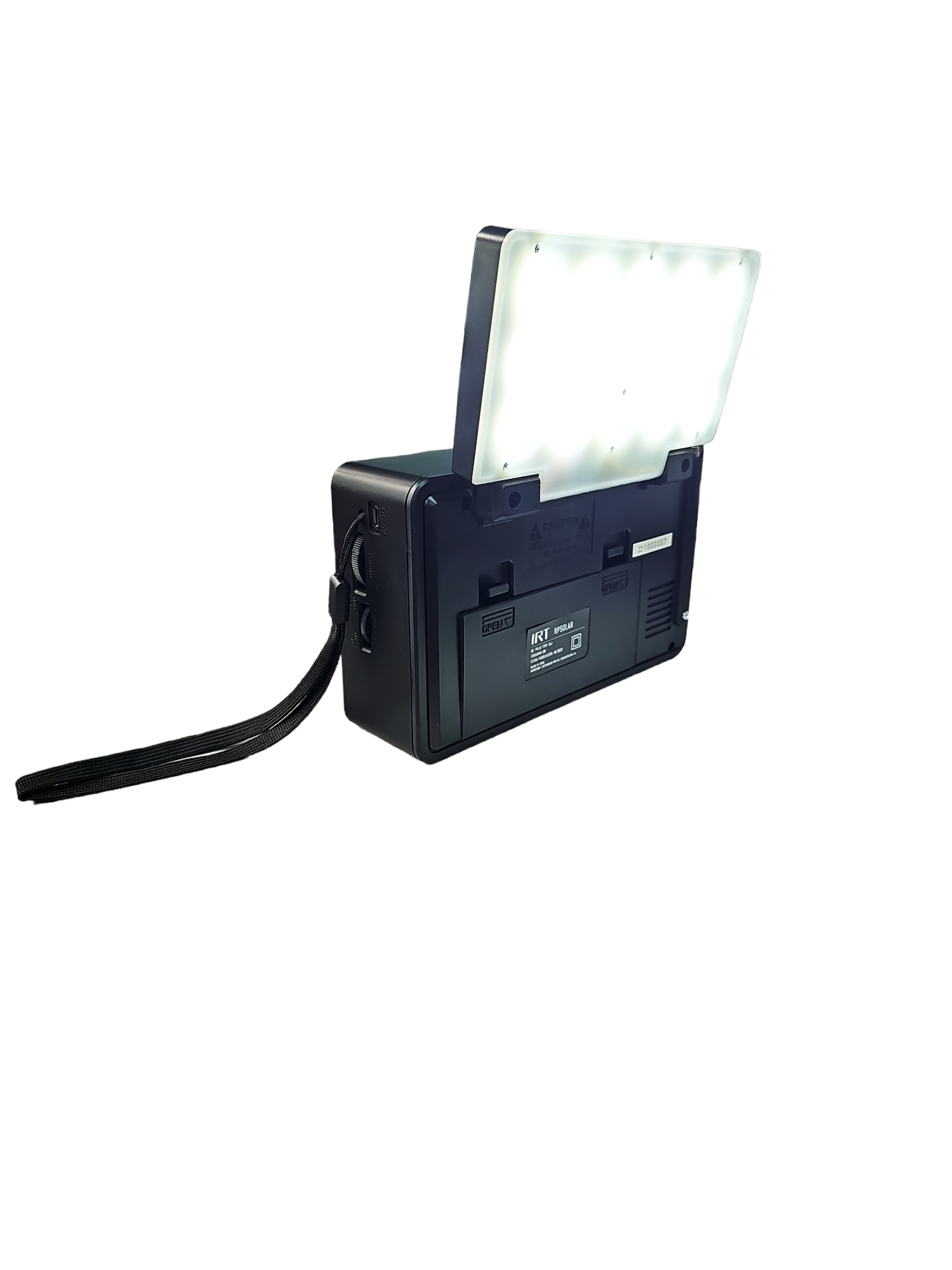 Radio Solar AM y FM Multibandas con Bluetooth IRT RPSOLAR