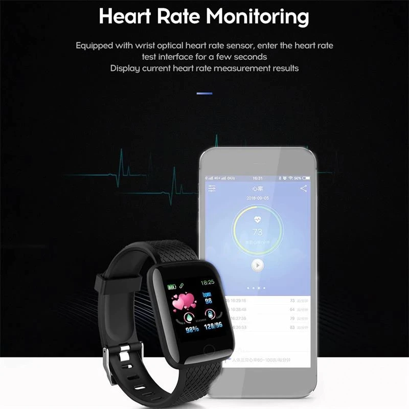 Smartwatch Touch Deportivo Multi Funciones Deportivas Azul