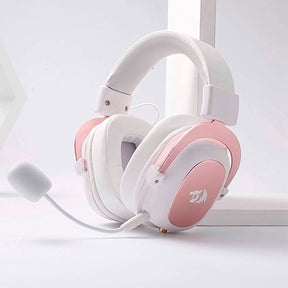 Audifonos Gamer Usb Redragon Zeus 2 White Multiplataformas