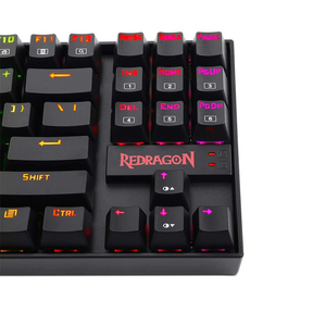 Teclado Mecánico Redragon Kumara RGB Black Gamer Edition