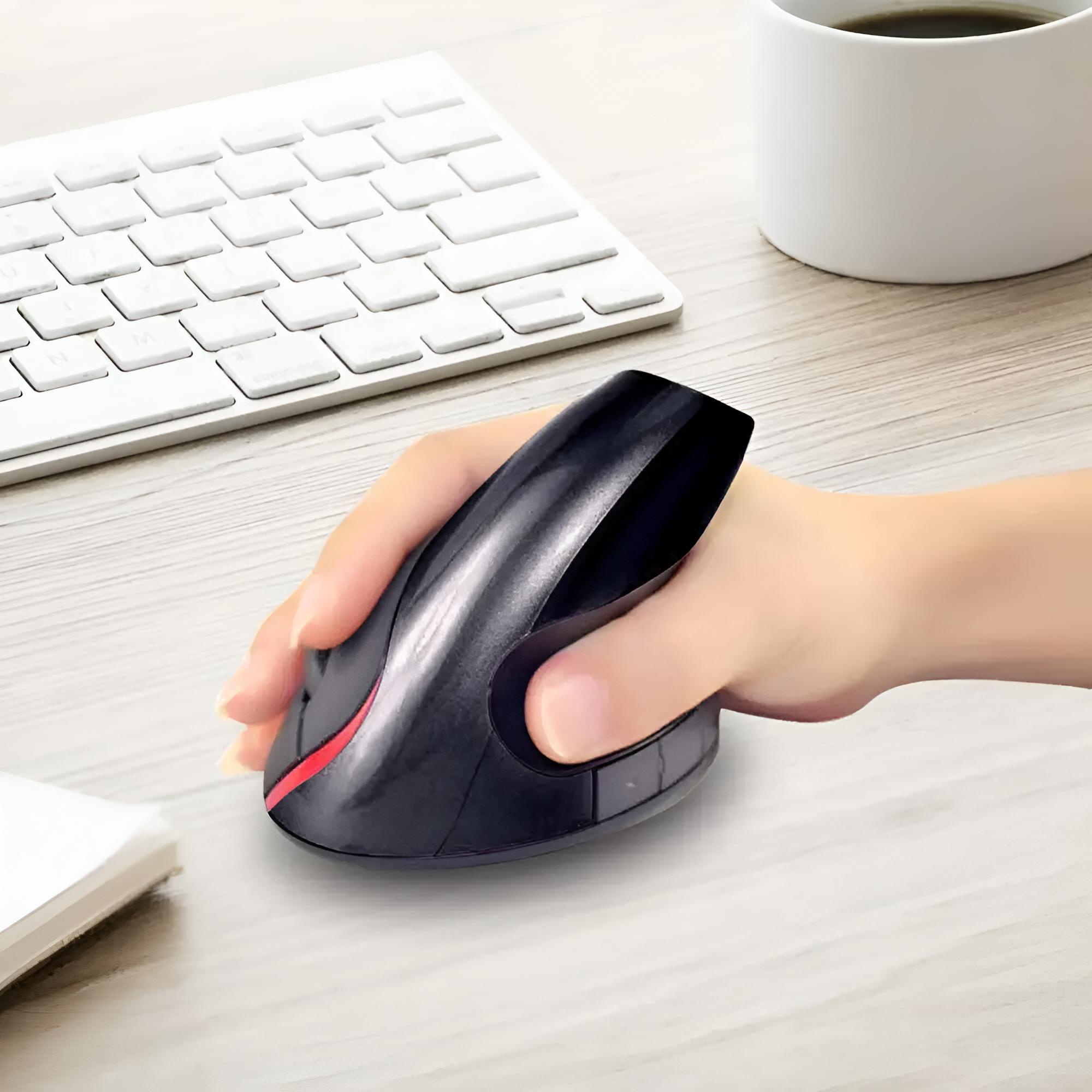 Mouse Vertical Inalámbrico 2G Ergonómico AERO ERGO TM-100544