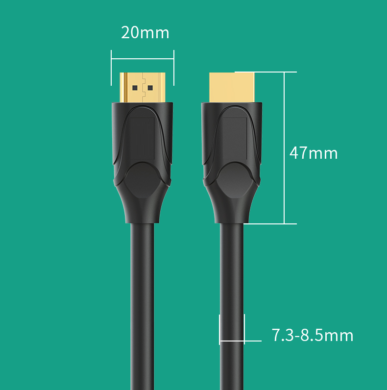 Cable HDMI de 10 Metros Reforzado 4K/ 2K/ Full HD 60Hz 10BAG