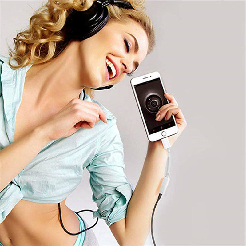 Adaptador De Audífonos Para Iphone Lightning A Jack 3.5mm