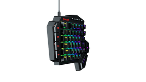 Teclado Redragon Mecánico Para Una Mano RGB Diti K585