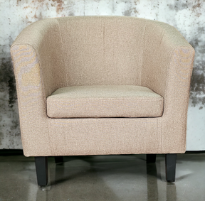 Poltrona Moderna de Descanso Individual Brown Elegant