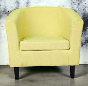 Poltrona Moderna de Descanso Individual Deluxe Mostaza