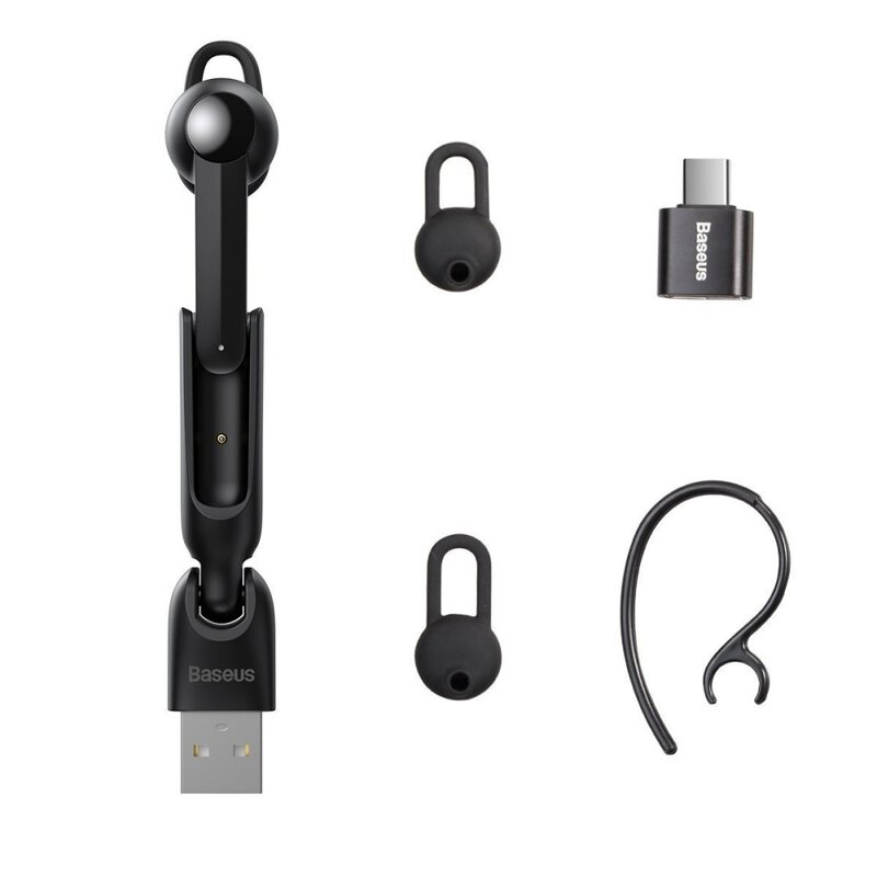 Manos Libre Profesional Baseus Bluetooth 5.0 Encok A05 Black