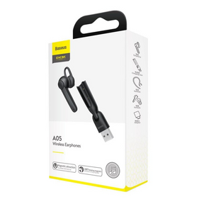 Manos Libre Profesional Baseus Bluetooth 5.0 Encok A05 Black