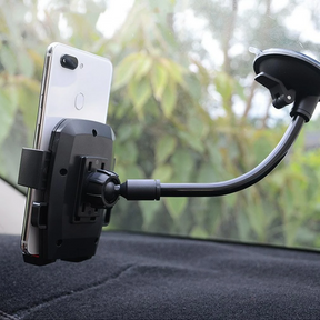 Soporte de Auto para Smartphone con Brazo Telescópico Vidrio