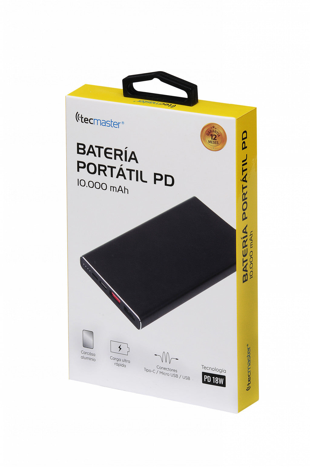 Powerbank 10.000mAh 18W PD Multi Puertos Tecmaster TM-200518