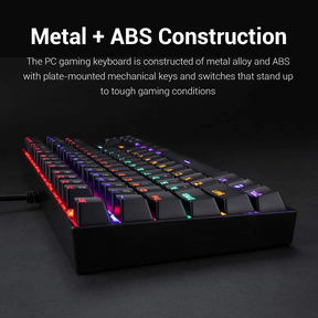 Teclado Mecánico Redragon Kumara RGB Black Gamer Edition